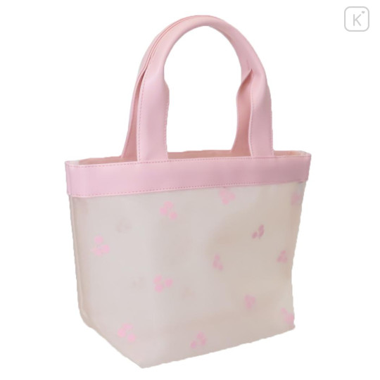 Japan Miffy Mini Tote Bag - Mesh Pastel Pink - 2