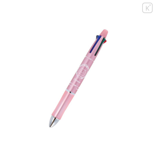 Japan Chiikawa Dr. Grip 4+1 Multi Pen & Mechanical Pencil - Chiikawa / Metallic Pink - 3