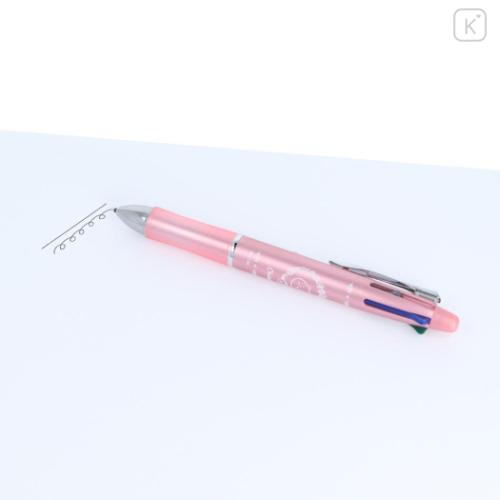 Japan Chiikawa Dr. Grip 4+1 Multi Pen & Mechanical Pencil - Chiikawa / Metallic Pink - 5