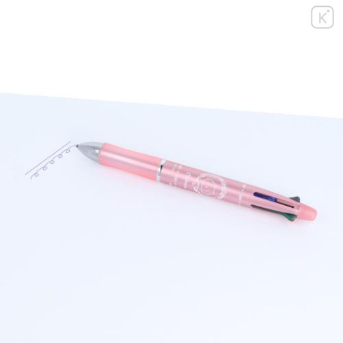 Japan Chiikawa Dr. Grip 4+1 Multi Pen & Mechanical Pencil - Chiikawa / Metallic Pink - 6