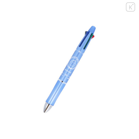 Japan Chiikawa Dr. Grip 4+1 Multi Pen & Mechanical Pencil - Hachiware / Metallic Blue - 3