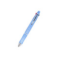 Japan Chiikawa Dr. Grip 4+1 Multi Pen & Mechanical Pencil - Hachiware / Metallic Blue - 4