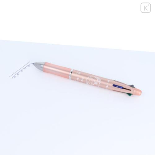 Japan Chiikawa Dr. Grip 4+1 Multi Pen & Mechanical Pencil - Usagi / Metallic Orange - 6