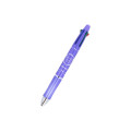 Japan Chiikawa Dr. Grip 4+1 Multi Pen & Mechanical Pencil - Momonga / Metallic Purple - 3