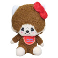 Japan Monchichi × Sanrio Plush Toy - Hello Kitty - 1