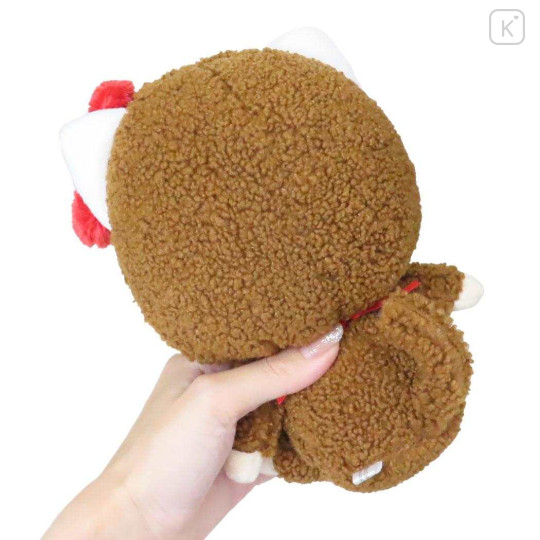 Japan Monchhichi × Sanrio Plush Toy - Hello Kitty - 2