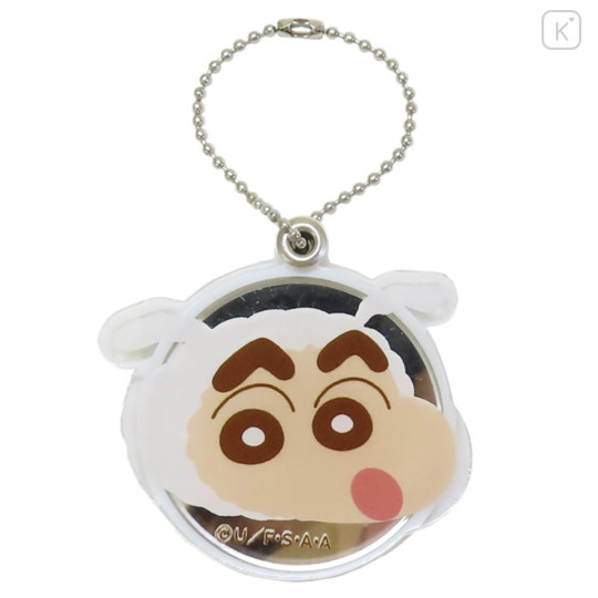 Japan Crayon Shin-chan Slide Mirror - Shinnosuke Nohara & Shiro - 1