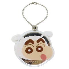 Japan Crayon Shin-chan Slide Mirror - Shinnosuke Nohara & Shiro