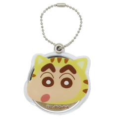 Japan Crayon Shin-chan Slide Mirror - Shinnosuke Nohara / Cat