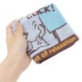 Japan Peanuts Jacquard Towel Handkerchief - Snoopy & Charlie / Moment of Relaxation - 3