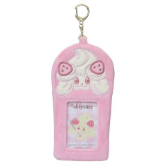 Japan Pokemon Mascot Pass Case Card Holder - Alcremie / Pokepeace