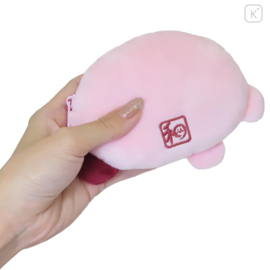 Japan Kirby Mascot Mini Pouch - Kirby / Japanese Sweets Sakuramochi - 2