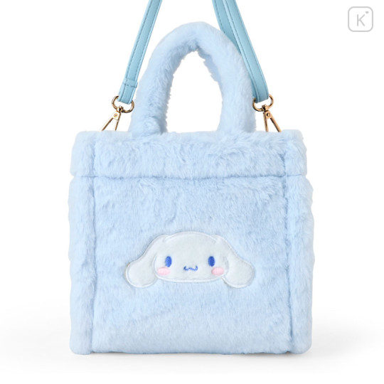 Japan Sanrio Original Boa 2way Mini Tote Bag - Cinnamoroll - 2