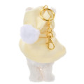 Japan Disney Store Plush Mascot Keychain - Pooh : White Pooh Fruit Color Cape - 3