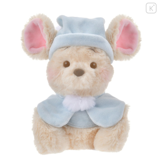 Japan Disney Store Plush Toy (S) - Roo : White Pooh Fruit Color Cape - 1