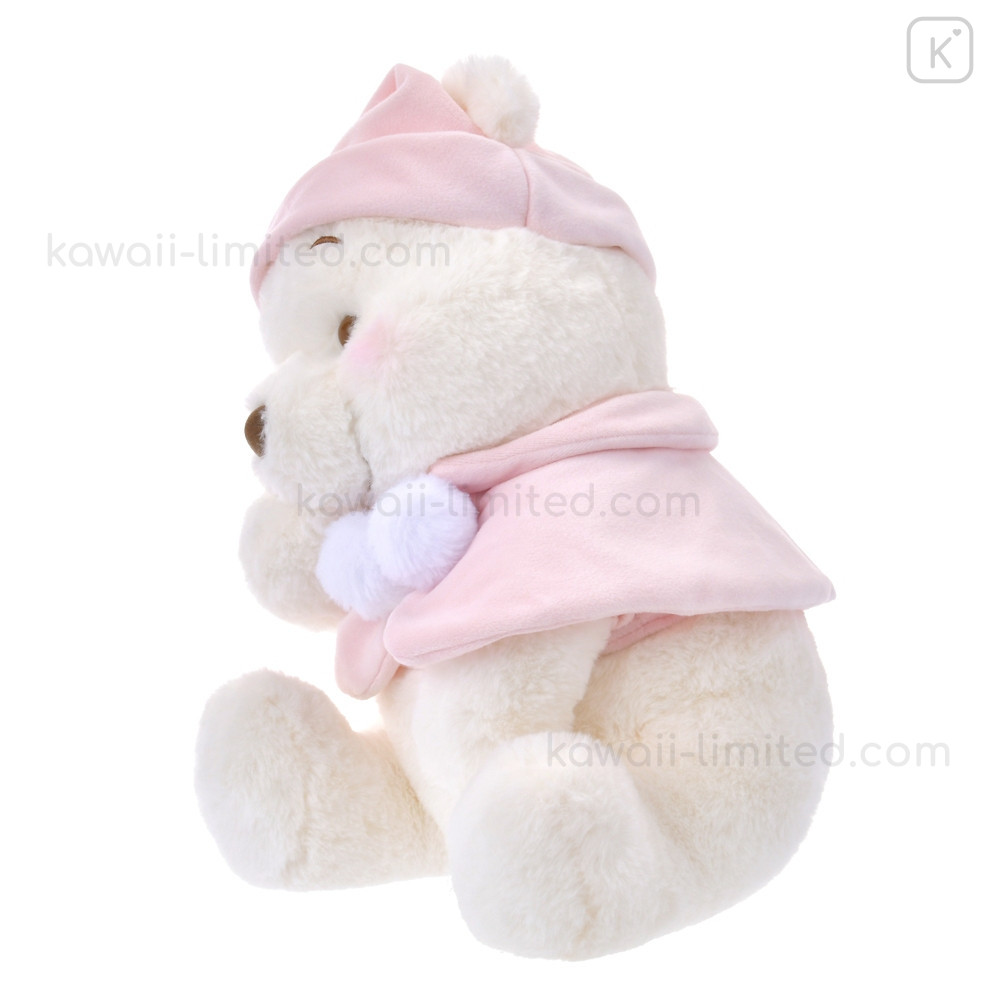 Japan Disney Store Plush Toy (M) - Pooh : White Pooh Fruit Color