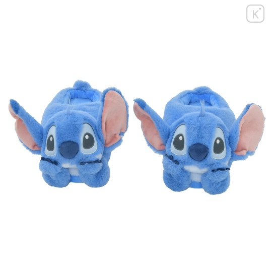 Japan Disney Store Plush Slippers - Stitch / Warm Goods - 3