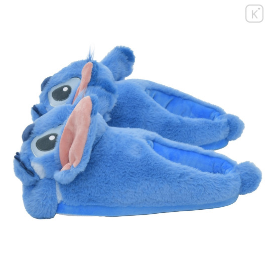 Japan Disney Store Plush Slippers - Stitch / Warm Goods - 4