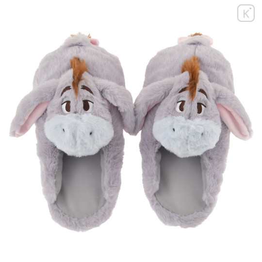 Japan Disney Store Plush Slippers - Eeyore / Warm Goods - 5