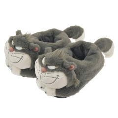 Japan Disney Store Plush Slippers - Cinderella / Lucifer Warm Goods