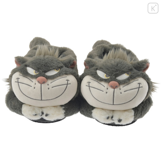 Japan Disney Store Plush Slippers - Cinderella / Lucifer Warm Goods - 2