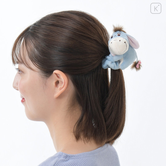 Japan Disney Store Mascot Scrunchie - Eeyore / Hug - 1