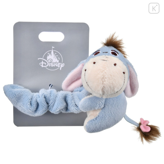 Japan Disney Store Mascot Scrunchie - Eeyore / Hug - 3