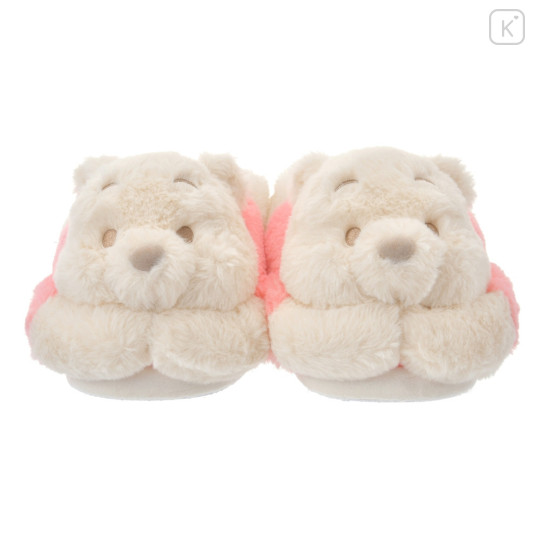 Japan Disney Store Plush Slippers - Pooh / Warm Goods - 2