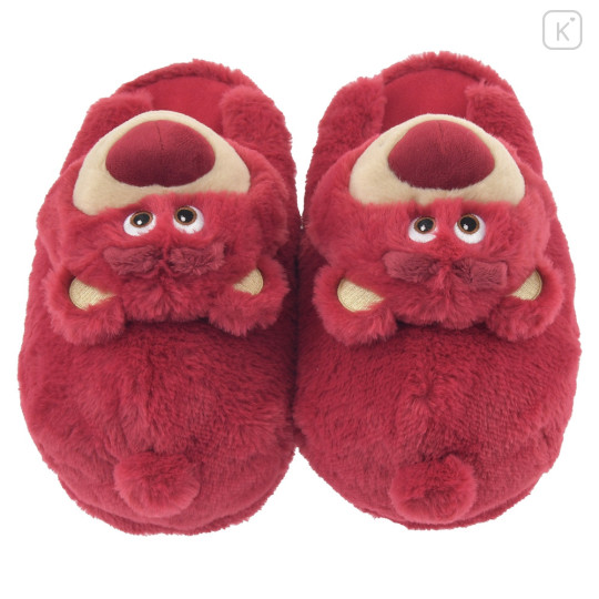 Japan Disney Store Plush Slippers - Lotso / Warm Goods - 4