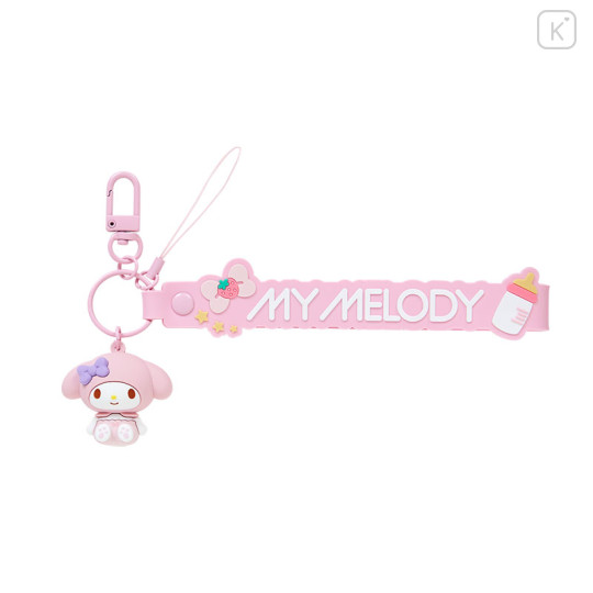 Japan Sanrio 3D Mascot Hand Strap - My Melody / Baby - 1