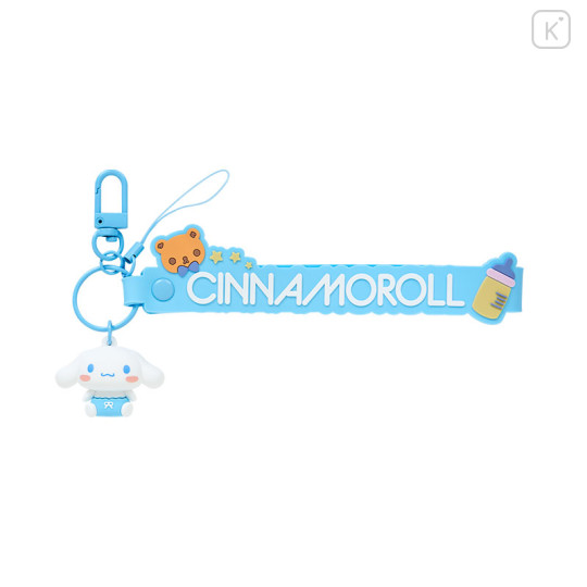 Japan Sanrio 3D Mascot Hand Strap - Cinnamoroll / Baby - 1