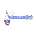 Japan Sanrio 3D Mascot Hand Strap - Kuromi / Baby - 1