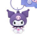 Japan Sanrio 3D Mascot Hand Strap - Kuromi / Baby - 3