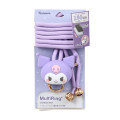 Japan Sanrio Multi Ring Plus with Mascot Strap - Kuromi - 2