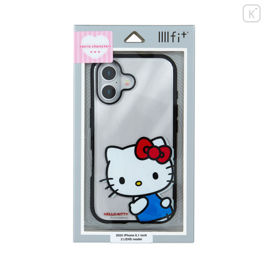 Japan Sanrio IIIIfit Clear iPhone Case - Hello Kitty / iPhone16 - 1