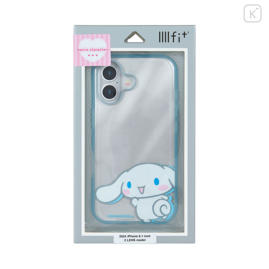 Japan Sanrio IIIIfit Clear iPhone 16 Case - Cinnamoroll - 1