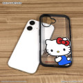 Japan Sanrio IIIIfit Clear iPhone Case - Hello Kitty / iPhone16 Pro - 2