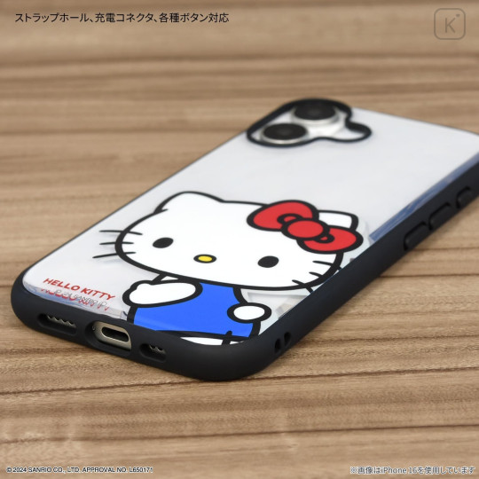 Japan Sanrio IIIIfit Clear iPhone Case - Hello Kitty / iPhone16 Pro - 3