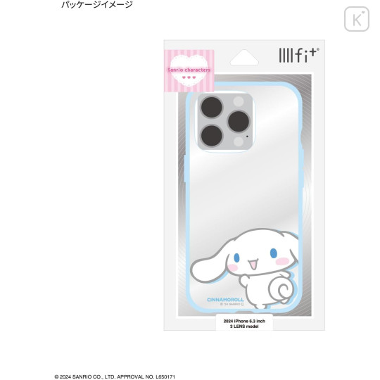 Japan Sanrio IIIIfit Clear iPhone Case - Cinnamoroll / iPhone16 Pro - 6