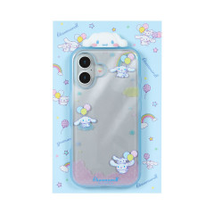 Japan Sanrio IIIIfit Frame Clear iPhone Case - Cinnamoroll / iPhone16