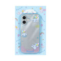 Japan Sanrio IIIIfit Frame Clear iPhone Case - Cinnamoroll / iPhone16 - 1