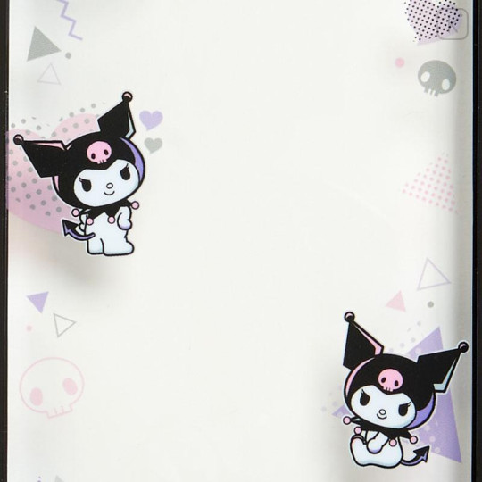 Japan Sanrio IIIIfit Frame Clear iPhone Case - Kuromi / iPhone16 - 4