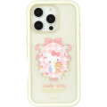 Japan Sanrio Plump Frame iPhone 16 Pro Case - Hello Kitty - 1