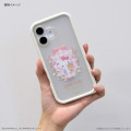 Japan Sanrio Plump Frame iPhone 16 Pro Case - Hello Kitty - 5