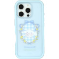 Japan Sanrio IIIIfit Plump Frame iPhone Case - Cinnamoroll / iPhone16 Pro - 1