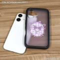 Japan Sanrio Plump Frame iPhone 16 Pro Case - Kuromi - 2