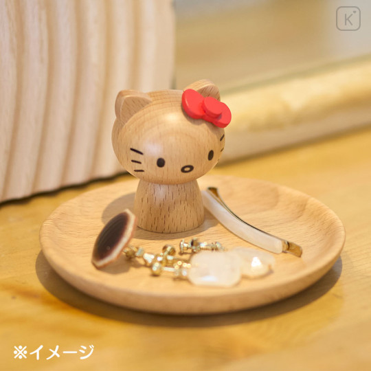 Japan Sanrio Wooden Accessory Stand - Hello Kitty / 2024 - 3