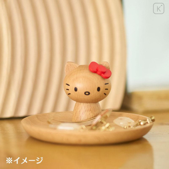 Japan Sanrio Wooden Accessory Stand - Hello Kitty / 2024 - 5