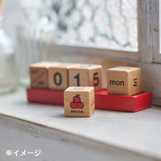 Japan Sanrio Wooden Calendar - Hello Kitty / 2024 - 6