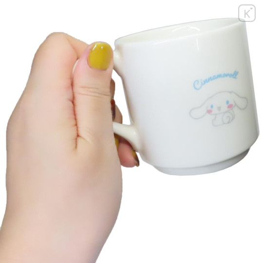 Japan Sanrio Stacking Mug - Cinnamoroll / Face - 2